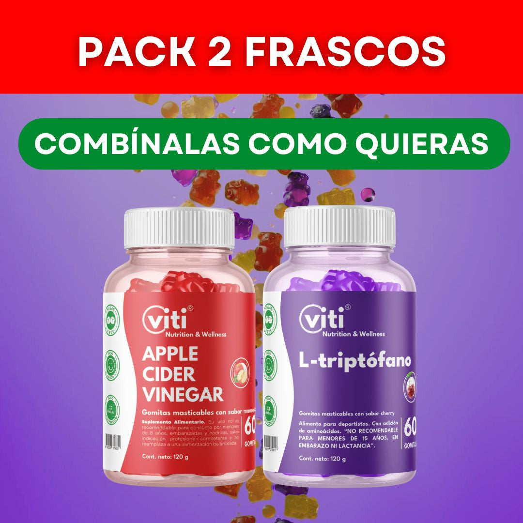 PACK 2 GOMITAS: Combínalas como quieras (2 MESES)