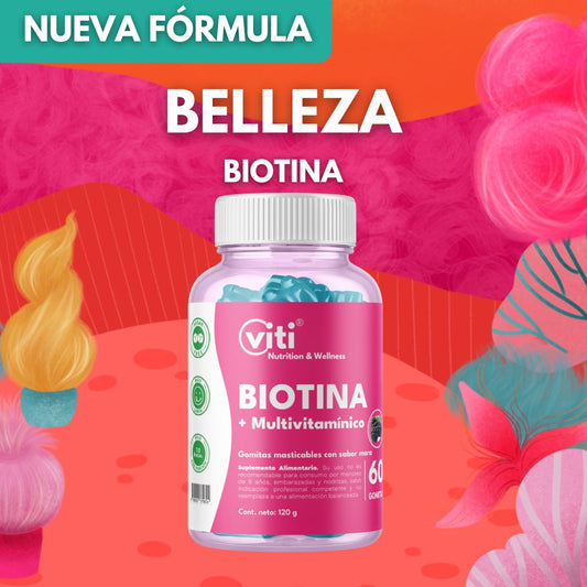 GOMITAS CON BIOTINA