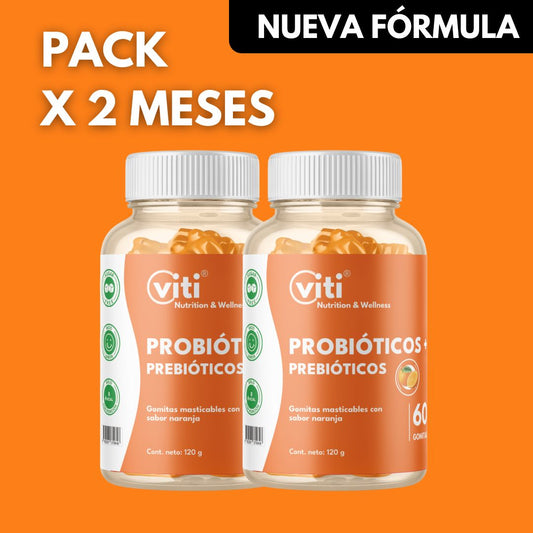 GOMITAS PROBIÓTICOS (PACK 2 MESES)