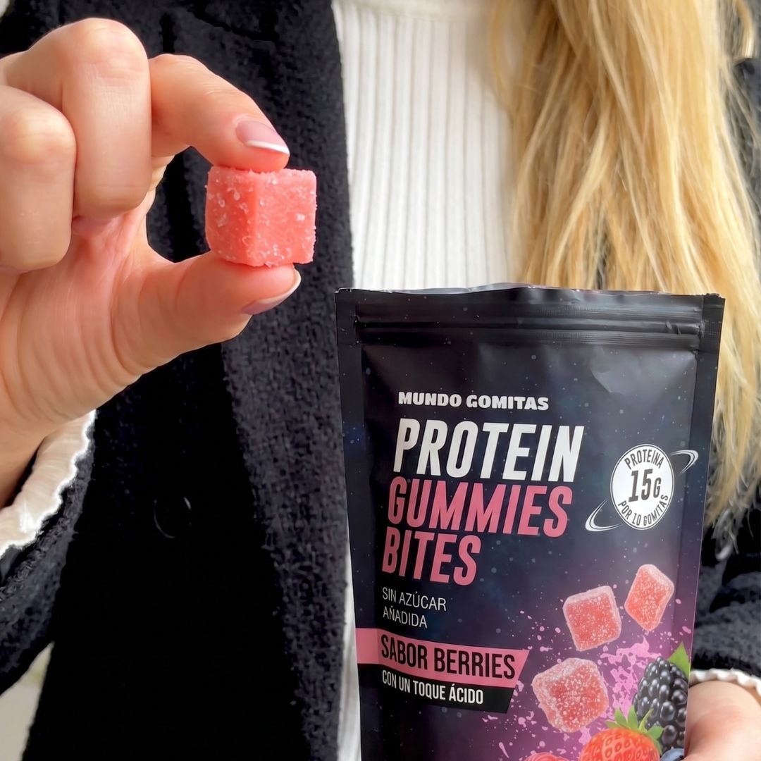 Gomitas con Proteína sabor Berries (individual 10 gomitas)