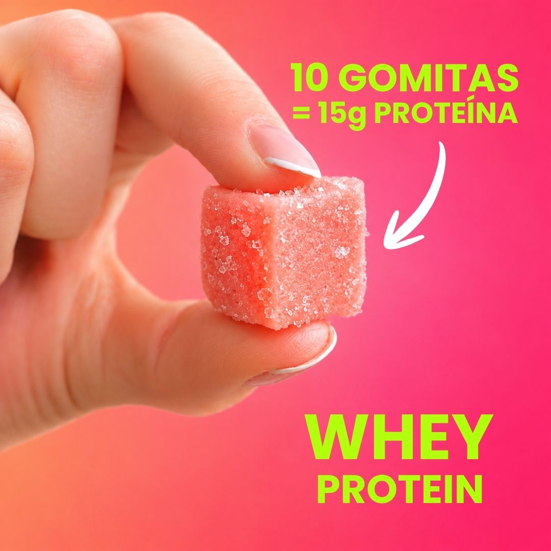 Bolsa 60 Gomitas con Proteína sabor Berries
