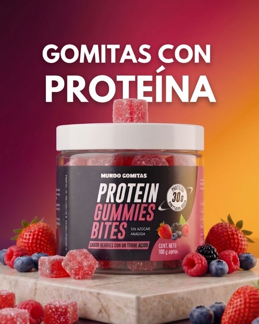 Gomitas con proteína - Sabor Berries con toque ácido