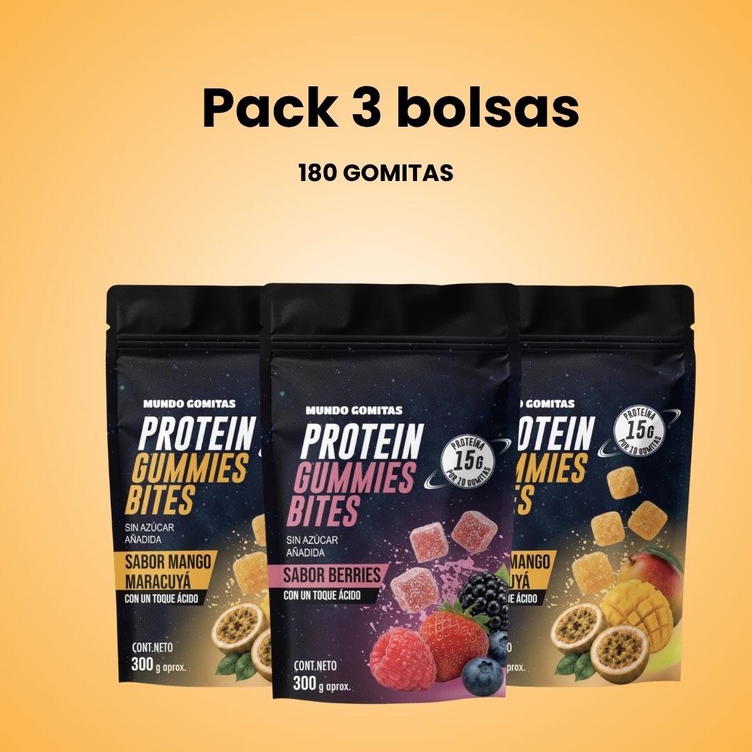 Preventa: Pack 3 bolsas (Envíos desde el 28 de agosto)