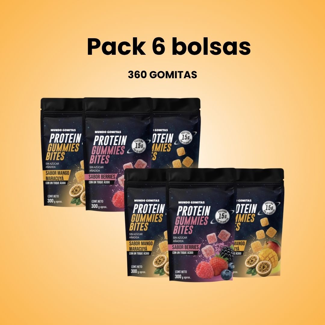 Preventa: Pack 6 bolsas (Envíos desde el 28 de agosto)
