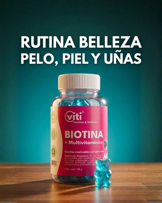 GOMITAS CON BIOTINA