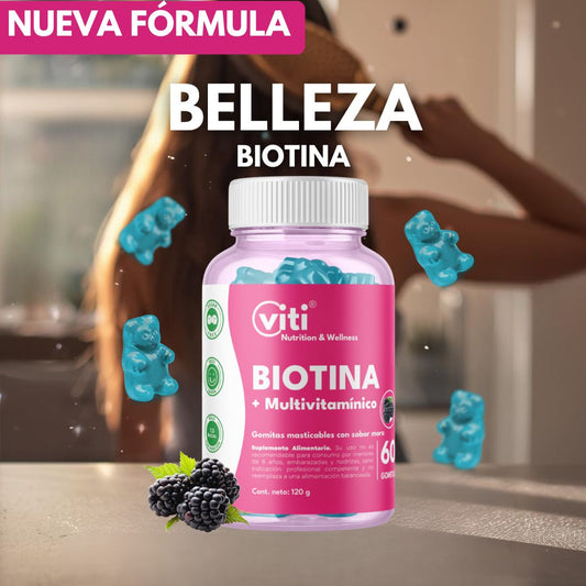 GOMITAS CON BIOTINA